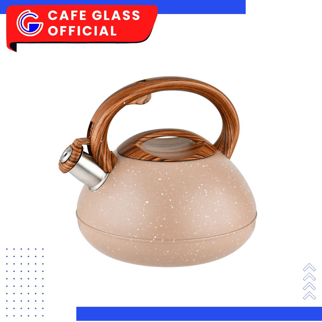 TMS90-117 KETTLE SS 3L MARBLE COATING